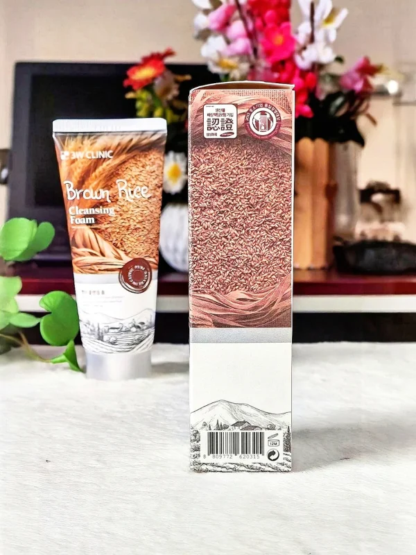 3W Clinic Brown Rice Cleansing Foam100ml View