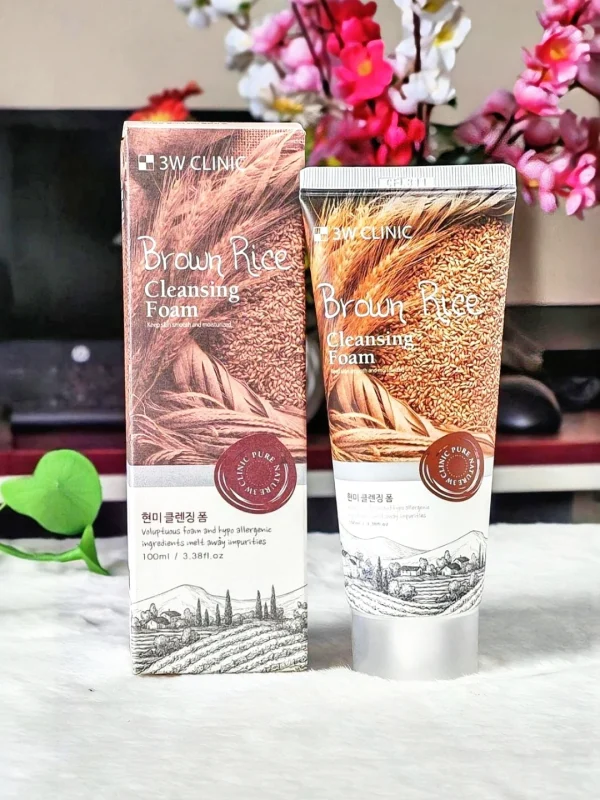 3W Clinic Brown Rice Cleansing Foam100ml