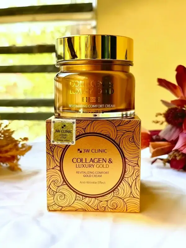 3W Clinic Collagen And Luxury Gold Cream 100ml