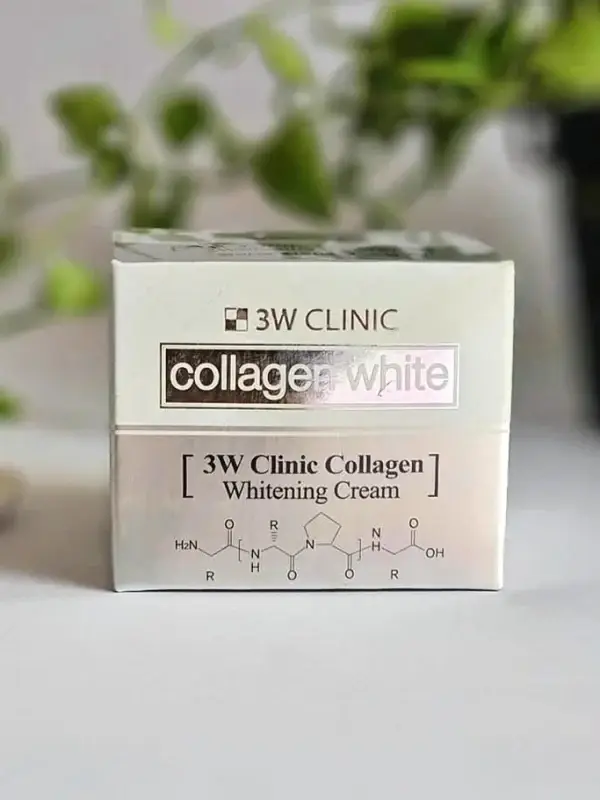 3W Clinic Collagen Whitening Cream (60gm)