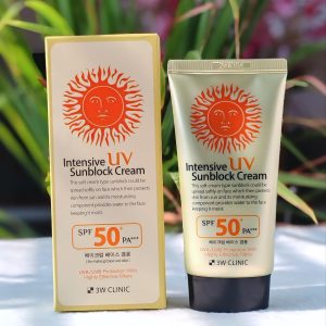 3W Clinic Intensive UV Sunblock Cream