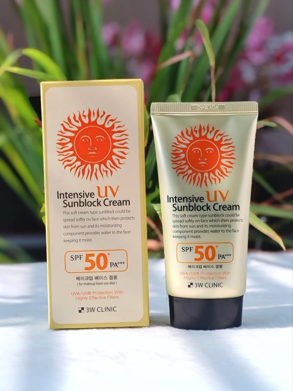 3W Clinic Intensive UV Sunblock Cream