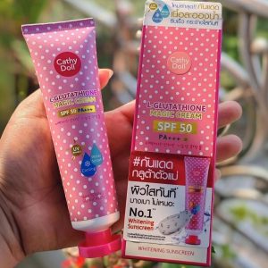 Cathy Doll SPF 50 Whitening Sunscreen L-Glutathione Magic Cream