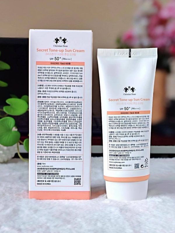 Christian Dean Secret Tone Up Sun Cream 70ml 03
