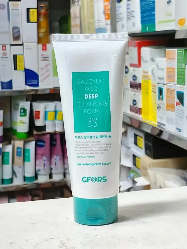 GFORS Salicylic Acid Deep Cleansing Foam 150ml 1