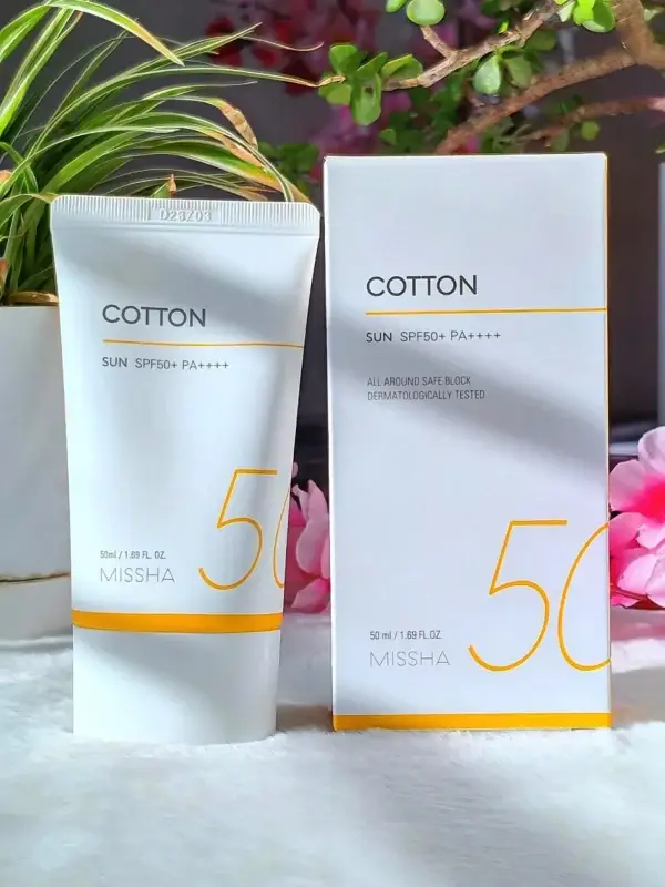 Missha All Around Safe Block Cotton Sun SPF50+ 50ml