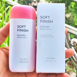 Missha Soft Finish Sun Milk SPF50+PA+++ 70ml