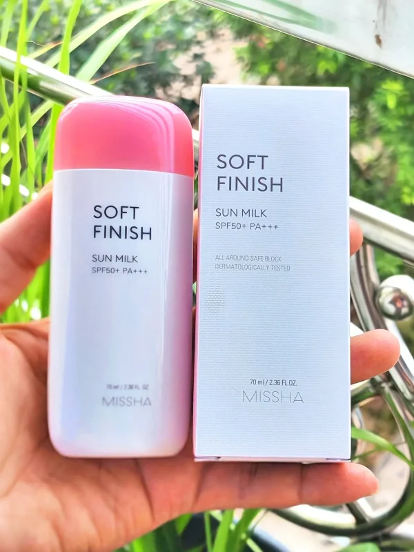 Missha Soft Finish Sun Milk SPF50+PA+++ 70ml