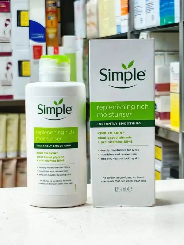 Simple Kind to Skin Replenishing Rich Moisturizer 125ml