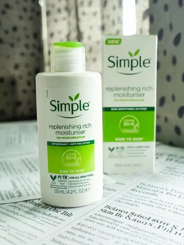 Simple Kind to Skin Replenishing Rich Moisturizer 125ml