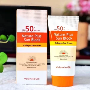 Valencia Gio Nature Plus Sun Block SPF 50+ PA+++ 70ml