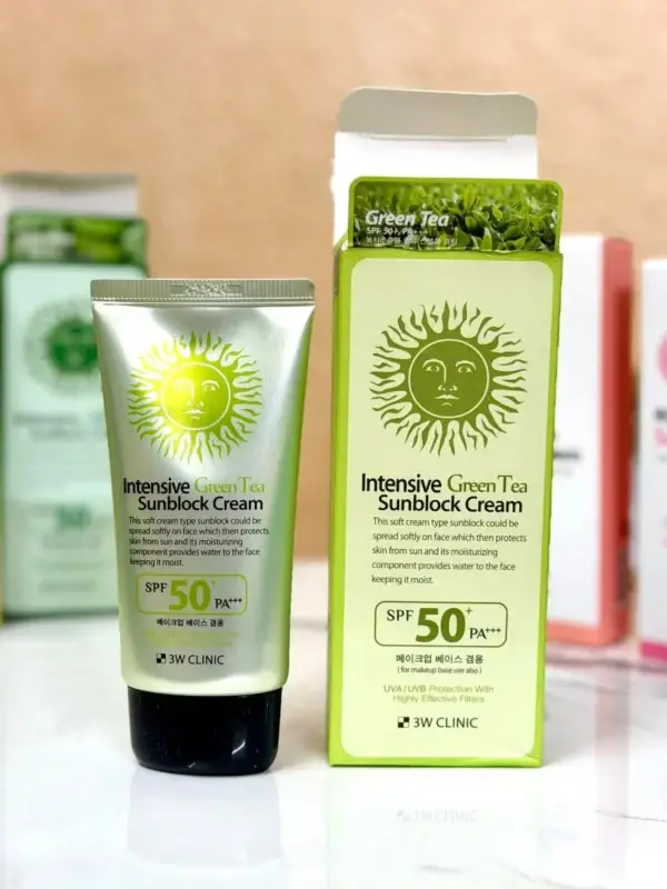 3W Clinic Intensive Aloe Sunblock Cream SPF 50+ PA+++ 70ml