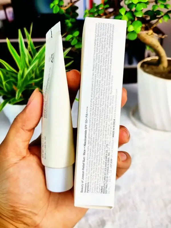Beauty Of Joseon Sunscreen Rice + Probiotics Spf 50+ Pa++++ 50ml Side