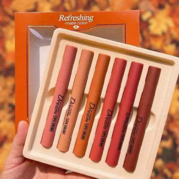 HengFang Matte Lipstick 6 Pcs Set 22