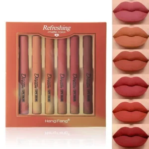 HengFang Matte Lipstick 6 Pcs Set