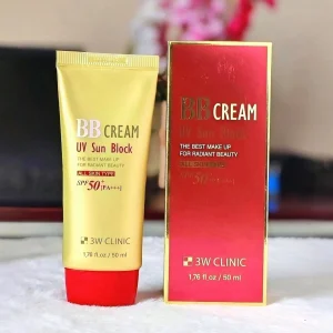 3W Clinic BB Cream UV Sun Block SPF50+ PA+++ (50ml)