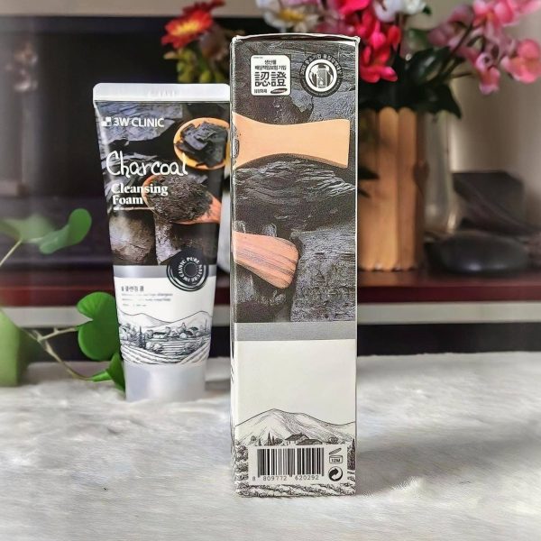 3W Clinic Charcoal Cleansing Foam 100ml