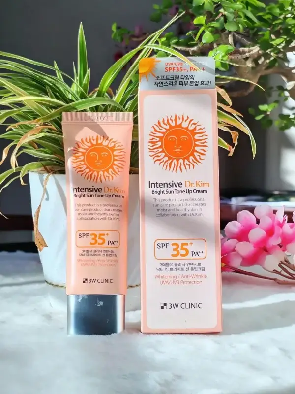 3W Clinic Intensive Dr. Kim Bright Sun Tone Up Cream SPF 35+ PA++ 50ml