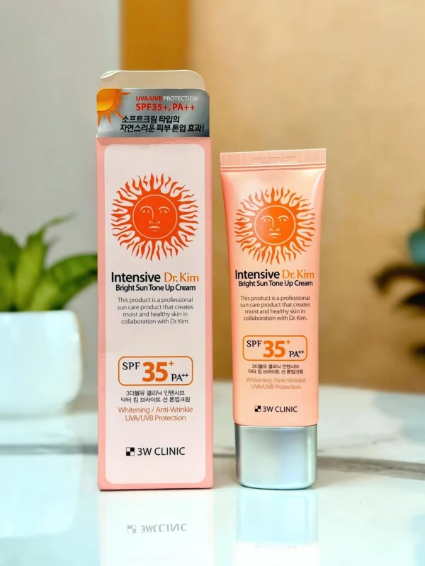 3W Clinic Intensive Dr. Kim Bright Sun Tone Up Cream SPF 35+ PA++ 50ml