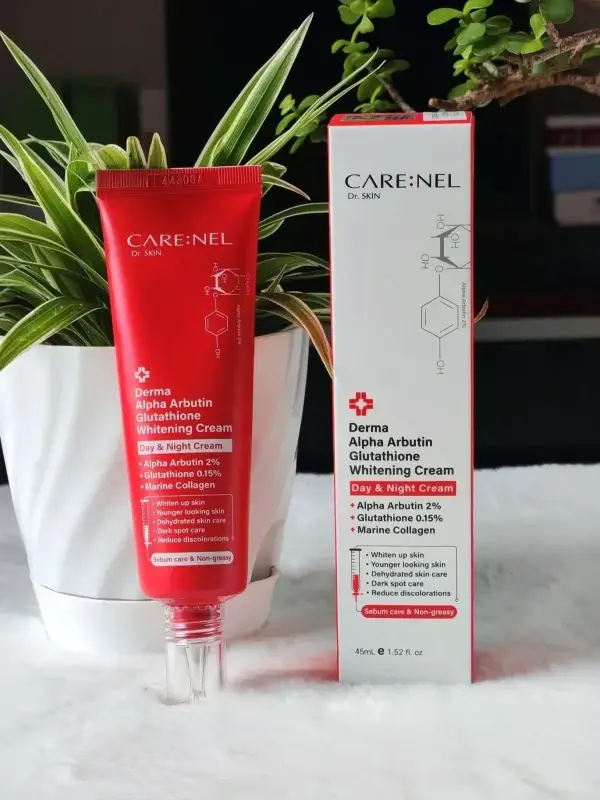 CARENEL Derma Alpha Arbutin Glutathione Whitening Cream 45ml