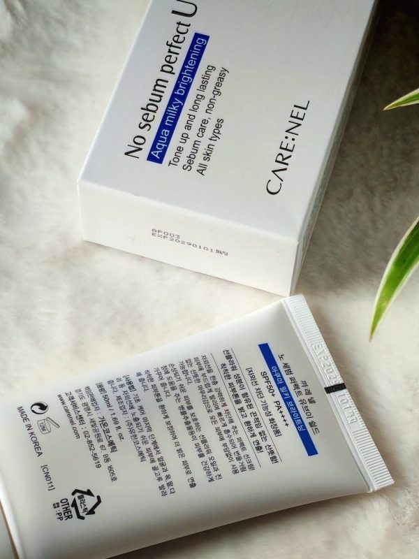 CARENEL No Sebum Perfect UV Shield SPF50+ PA++++ 50ml