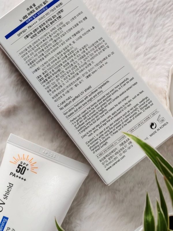CARENEL No Sebum Perfect UV Shield SPF50+ PA++++ 50ml