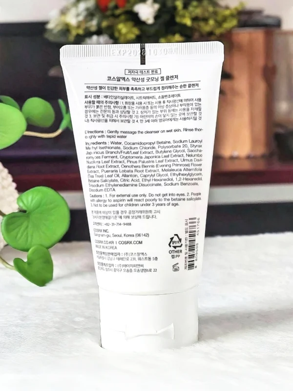Cosrx Low pH Good Morning Gel Cleanser View