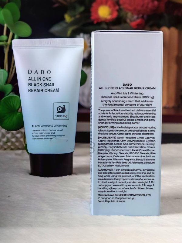 Dabo All In One Black Snail Repair Cream 50ml