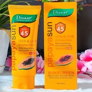 Disaar Papaya Sun UVA Protection Sunscreen SPF45-60ml
