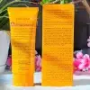 Disaar Papaya Sun UVA Protection Sunscreen SPF45-60ml Back