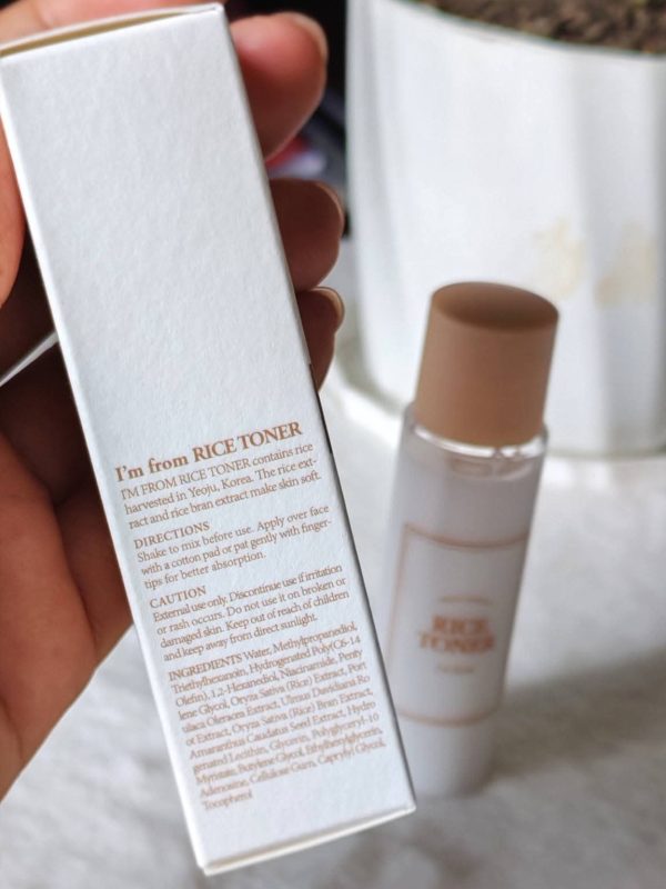 Im from Rice Toner 30ml 04