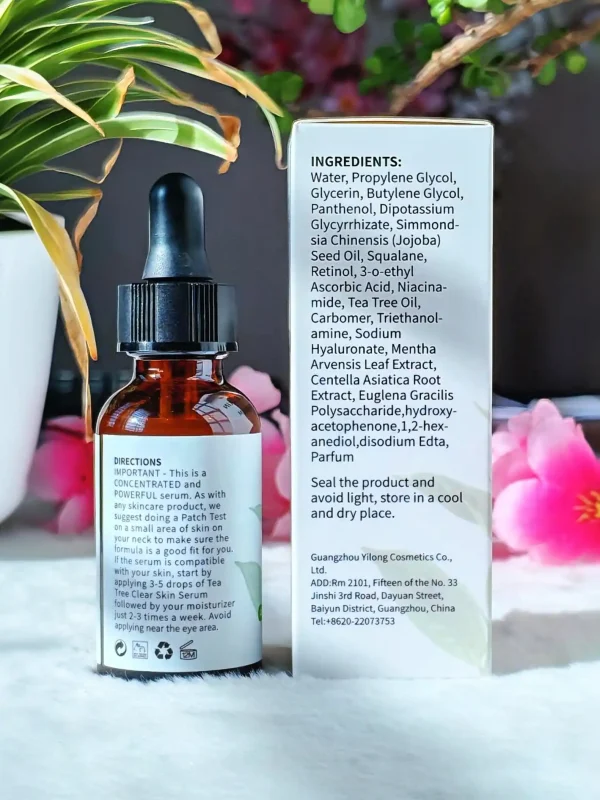 Melao Tea Tree Clear Skin Super Serum 30ml Back