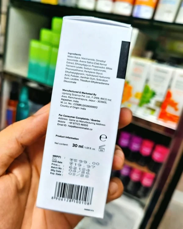 Minimalist Niacinamide 05 Face Serum for All Skin Types 30ml 02