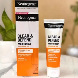 Neutrogena Clear & Defend 0.5% Salicylic Acid Oil-free Moisturiser 50ml