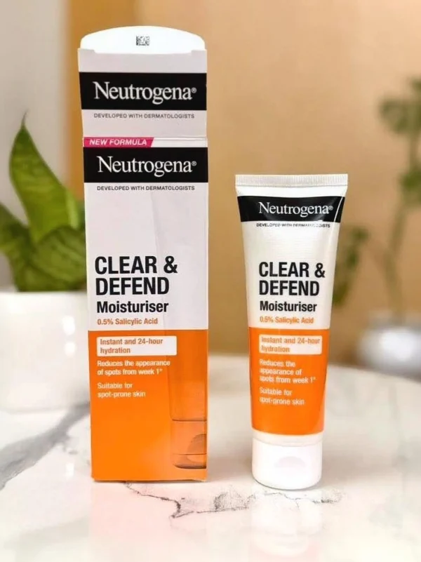 Neutrogena Clear & Defend 0.5% Salicylic Acid Oil-free Moisturiser 50ml
