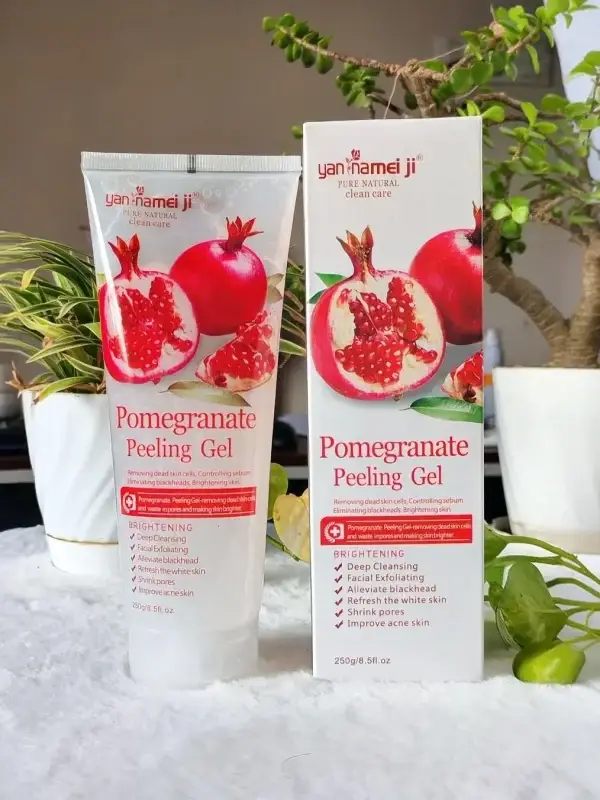 Pomegranate Gel Peeling Gel Skin Care Deep Cleansing Gel 250ml