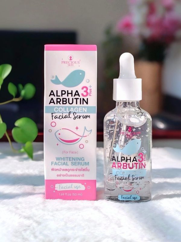 Precious Skin Alpha Arbutin 3 Plus Collagen Face Serum-50ml