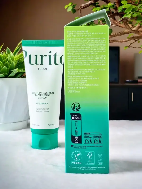 Purito Seoul Mighty Bamboo Panthenol Cream View