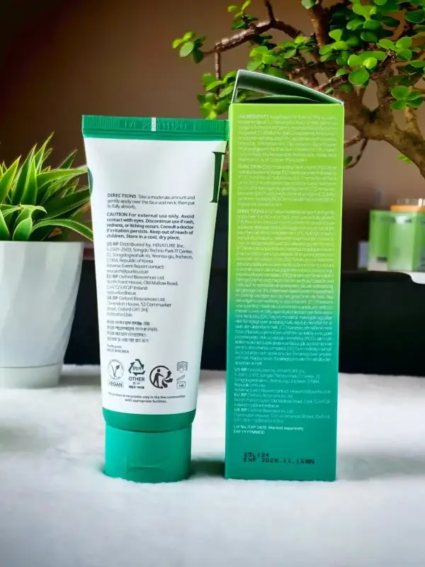 Purito Seoul Mighty Bamboo Panthenol Cream Back