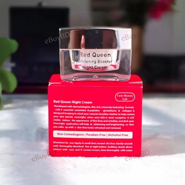 Red Queen Whitening Booster Night Cream
