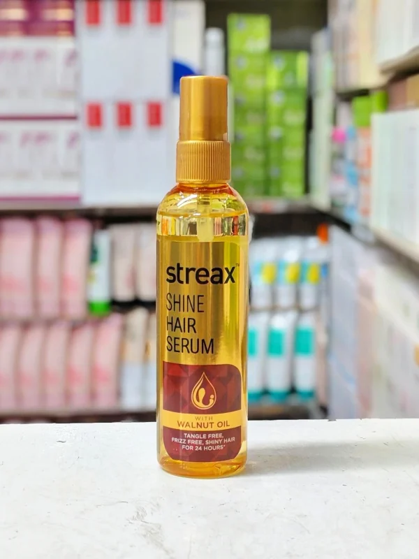 Streax Shine Hair Serum With Walnut Oil 115ml