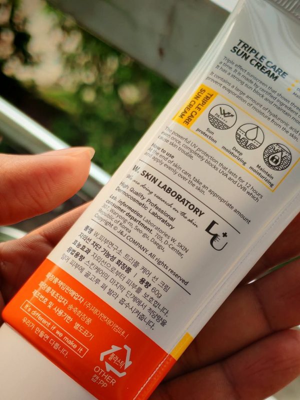 W. Skin Laboratory Triple Care Sunscreen 04