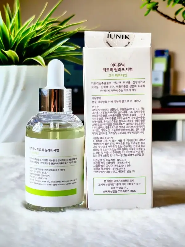 iUNIK - Tea Tree Relief Serum 50ml Side