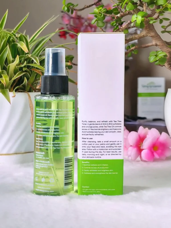 skinO Tea Tree Toner With Light AHABHAPHA 100ml 03