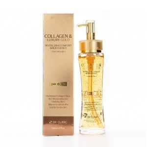 3W Clinic Collagen & Luxury Revitalizing Comfort 24K Gold Essence 150ml
