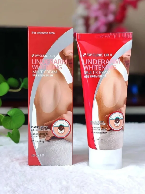 3W Clinic DR. K Underarm Whitening Multi Cream 100gm