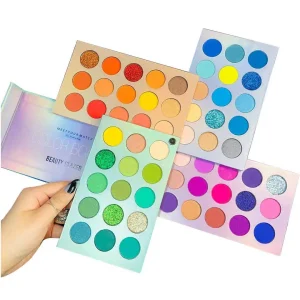 Beauty Glazed 4 In 1 Color Board Palette 60 Color Eyeshadow