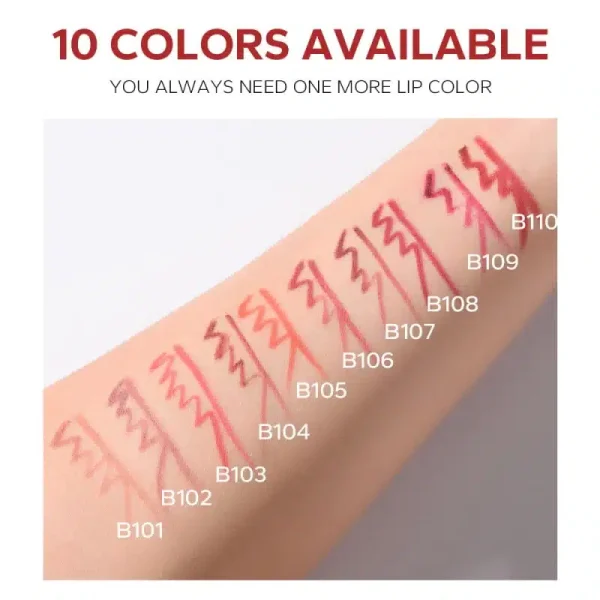 Beauty Glazed Lip Liner Waterproof Long Lasting