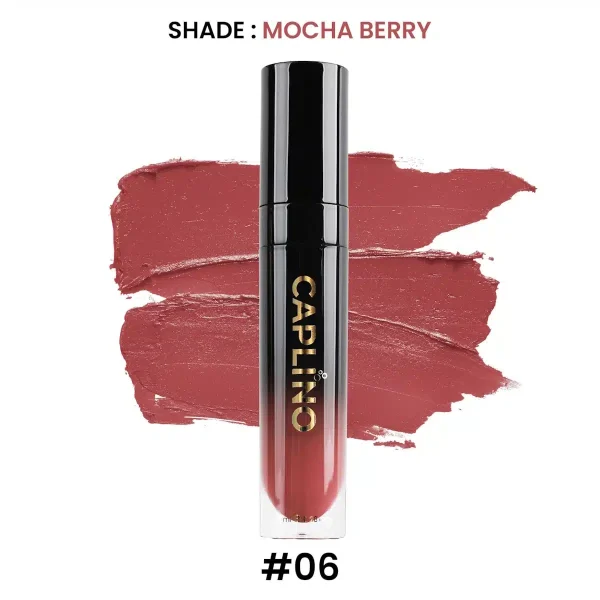 CAPLINO Liquid Matte Lipstick (Mocha Berry 06)