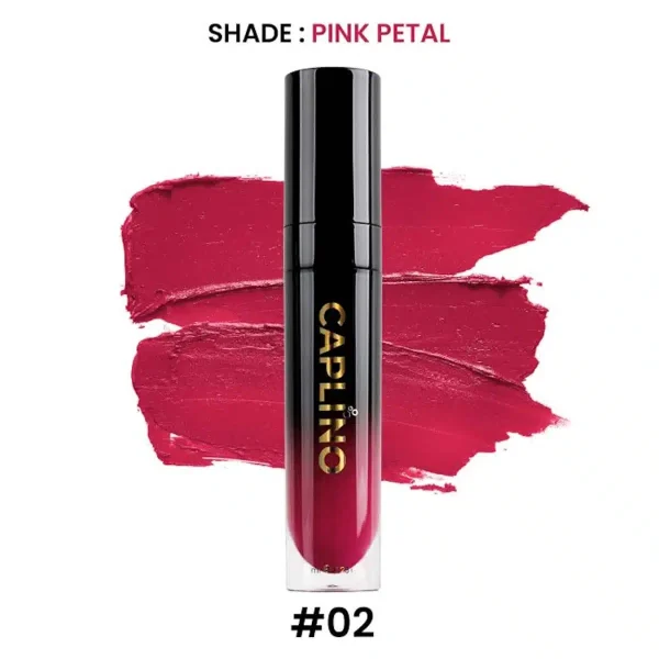 CAPLINO Liquid Matte Lipstick (Pink Petal 02)